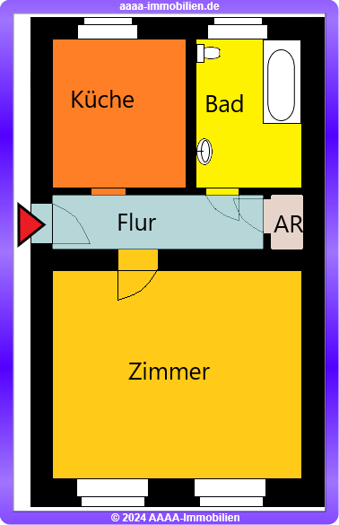 Wohnung zum Kauf 210.000 € 1 Zimmer 46,5 m²<br/>Wohnfläche Friedrichshain Berlin 10247