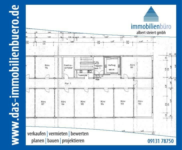 Büro-/Praxisfläche zur Miete 1.539 € 2 Zimmer ab 171 m²<br/>Teilbarkeit Tennenlohe Erlangen 91058