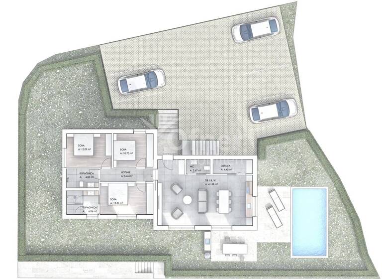 Grundstück zum Kauf 366.000 € Grad Krk 51511