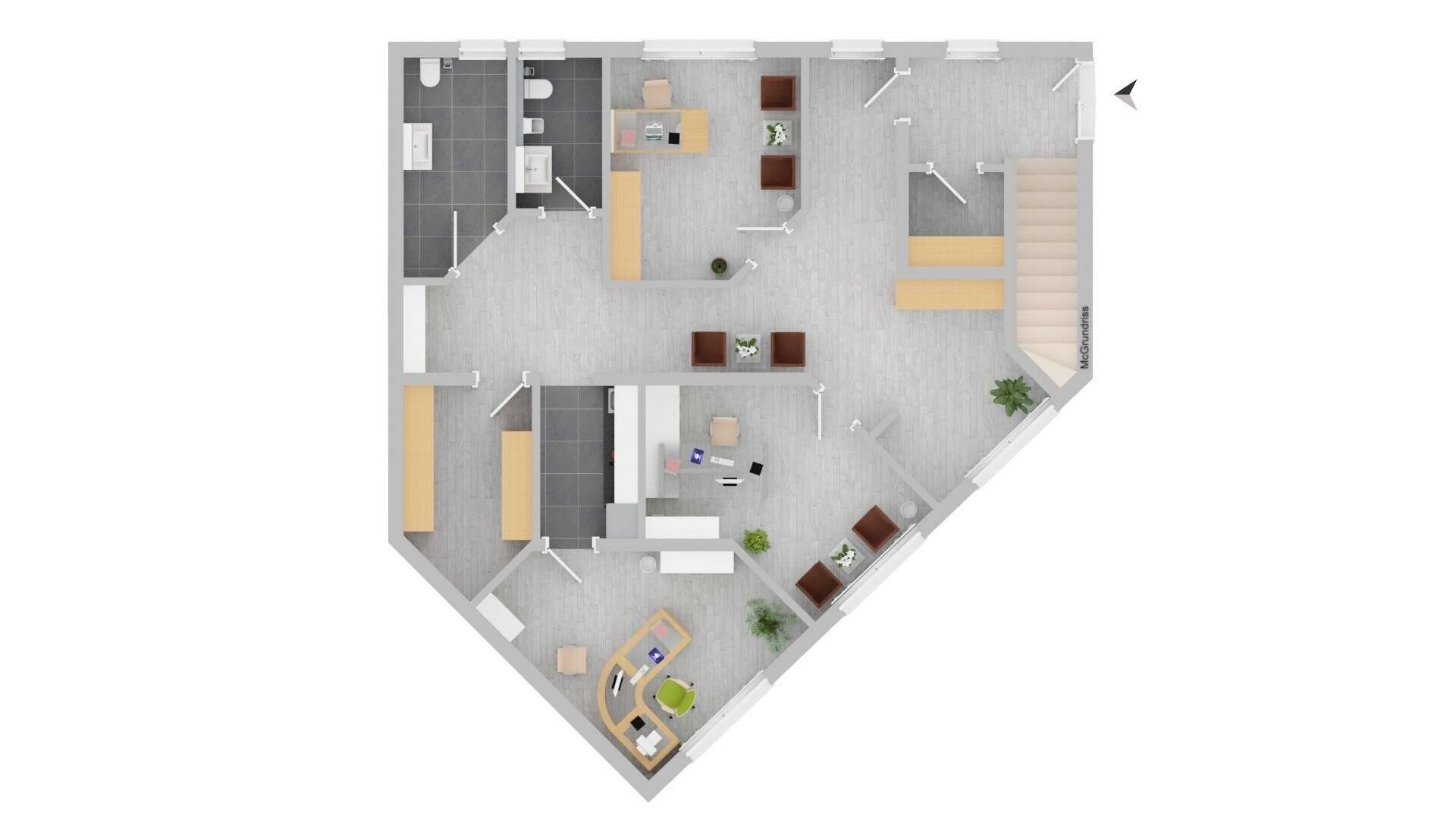 Bürofläche zur Miete 1.415 € 3 Zimmer 101 m²<br/>Bürofläche Bosteler Feld 24 a Hittfeld Seevetal 21218