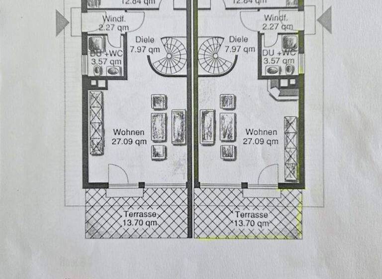 Doppelhaushälfte zum Kauf 399.000 € 4 Zimmer 106 m² 250 m² Grundstück Harleshausen Kassel 34128