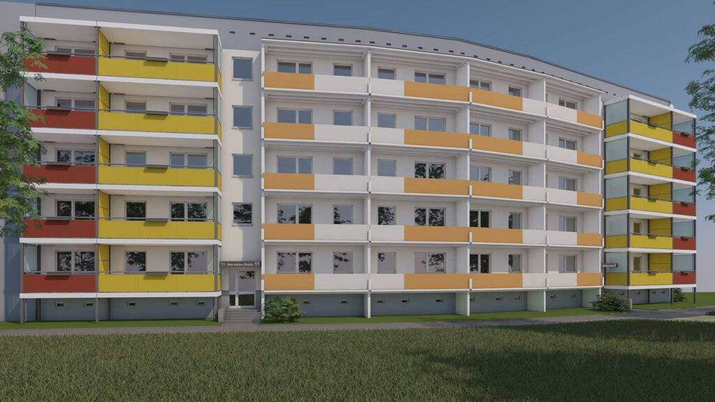 Wohnung zur Miete 409 € 3 Zimmer 70,9 m² 2. Geschoss Max-Adrion-Str. 9 Datzeberg Neubrandenburg 17034