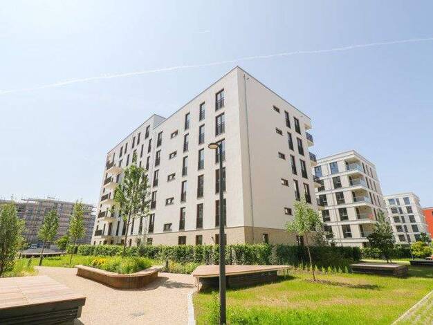 Wohnung zur Miete - Erstbezug 1.654 € 3 Zimmer 87 m² 1. Geschoss frei ab 01.01.2026 Rödelheimer Landstraße 9a Bockenheim Frankfurt-Bockenheim 60487