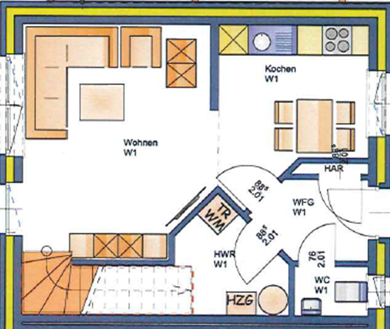 Reihenendhaus zur Miete 700 € 3 Zimmer 70,5 m² 100 m² Grundstück frei ab 01.06.2025 Garrel Garrel 49681