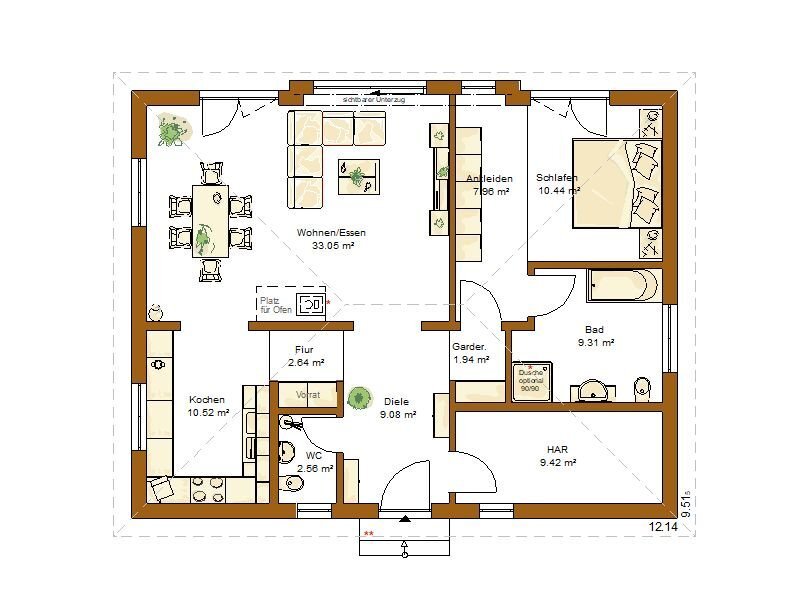 Bungalow zum Kauf provisionsfrei 345.000 € 2 Zimmer 97 m²<br/>Wohnfläche 587 m²<br/>Grundstück Altheim Walldürn 74731