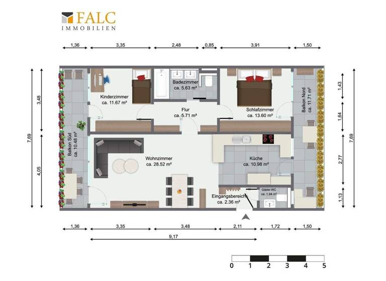 Wohnung zum Kauf 279.000 € 3 Zimmer 91 m² Polsum Marl 45768