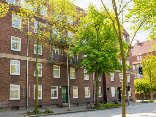 Wohnung zur Miete 454 € 2 Zimmer 44 m² 1. Geschoss Kleiner Grasbrook Mitte 20539