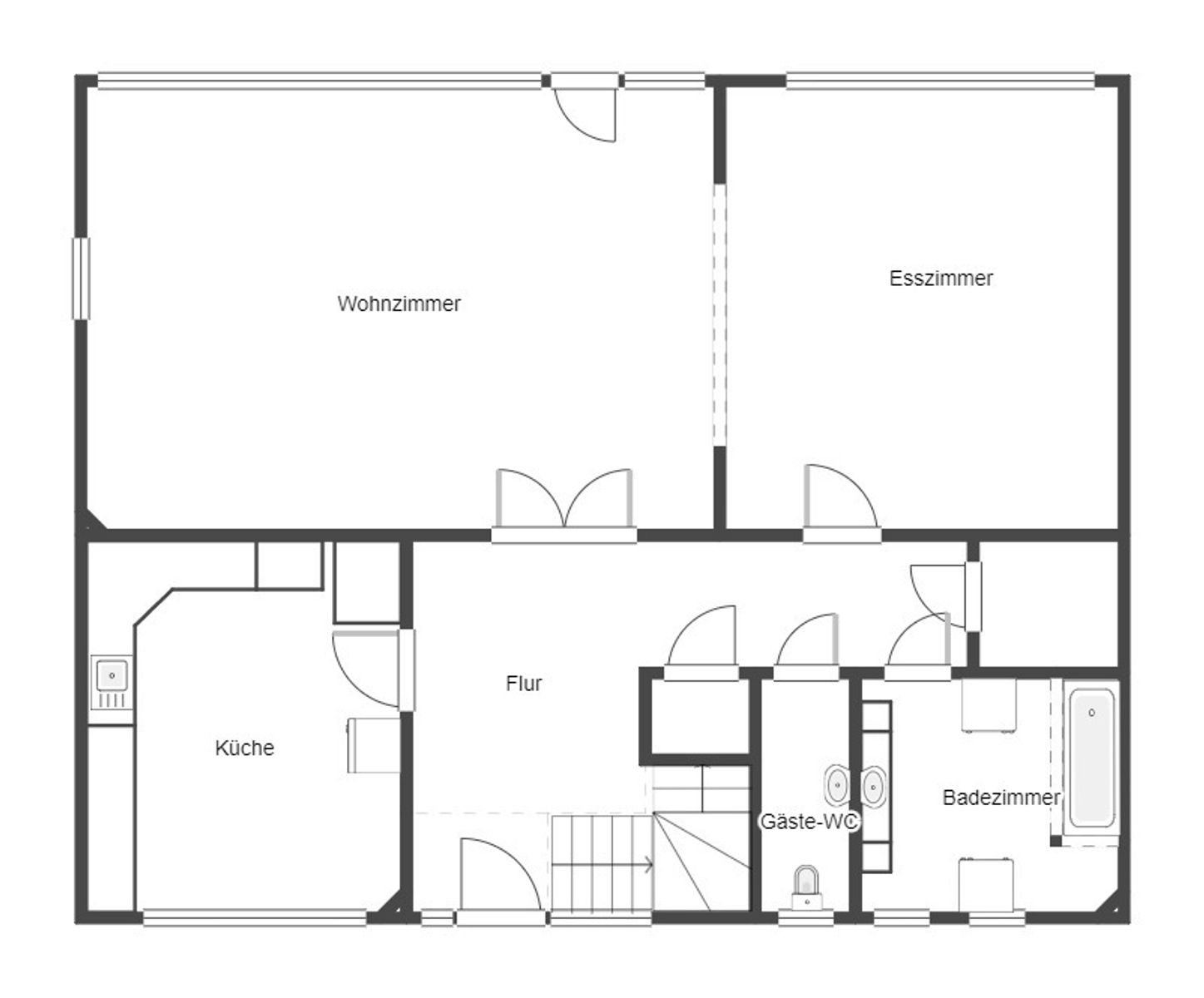 Immobilie zum Kauf als Kapitalanlage geeignet 349.000 € 5 Zimmer 184 m²<br/>Fläche 1.264 m²<br/>Grundstück Heilshorn Osterholz-Scharmbeck 27711