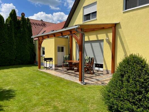 Einfamilienhaus zum Kauf provisionsfrei 439.000 € 5 Zimmer 120 m² 450 m² Grundstück Flachslanden 91604