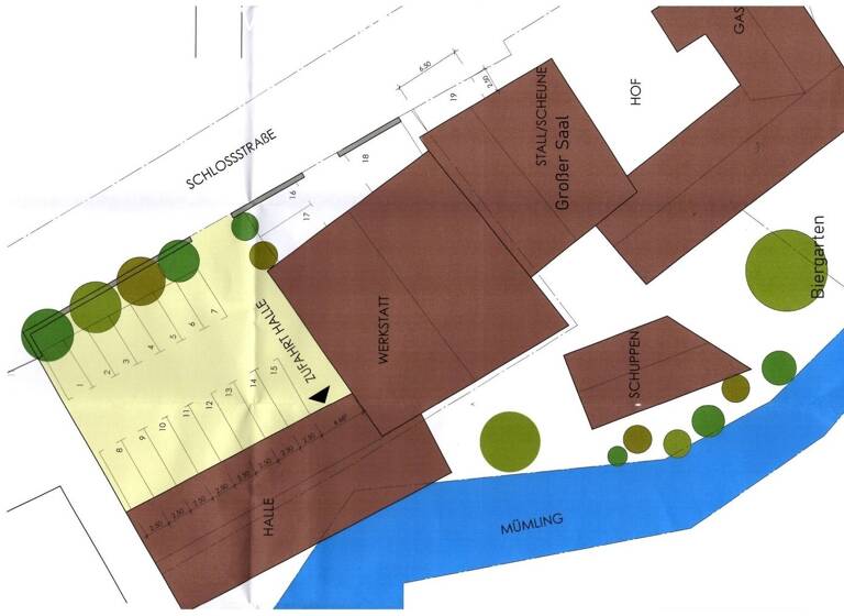 Mehrfamilienhaus zum Kauf 934.000 € 10 Zimmer 300 m² 2.634 m² Grundstück Schloßstraße 2 Steinbach Michelstadt 64720