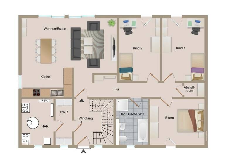 Mehrfamilienhaus zum Kauf 365.000 € 8 Zimmer 186,4 m² 1.139 m² Grundstück Lackendorf Dunningen / Lackendorf 78655