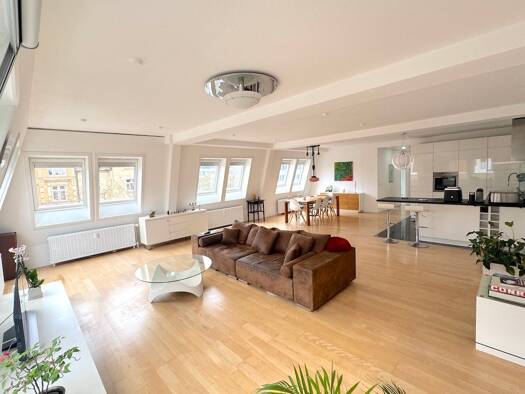Loft zum Kauf provisionsfrei 485.000 € 2 Zimmer 106 m² Geschoss 2/3 Südweststadt Karlsruhe 76135