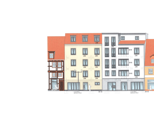Wohnung zur Miete 485 € 2 Zimmer 50 m² 2. Geschoss frei ab 01.11.2026 Stendal Stendal 39576