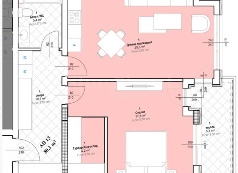 Studio zum Kauf 134.917 € 2 Zimmer 91,2 m² Plovdiv