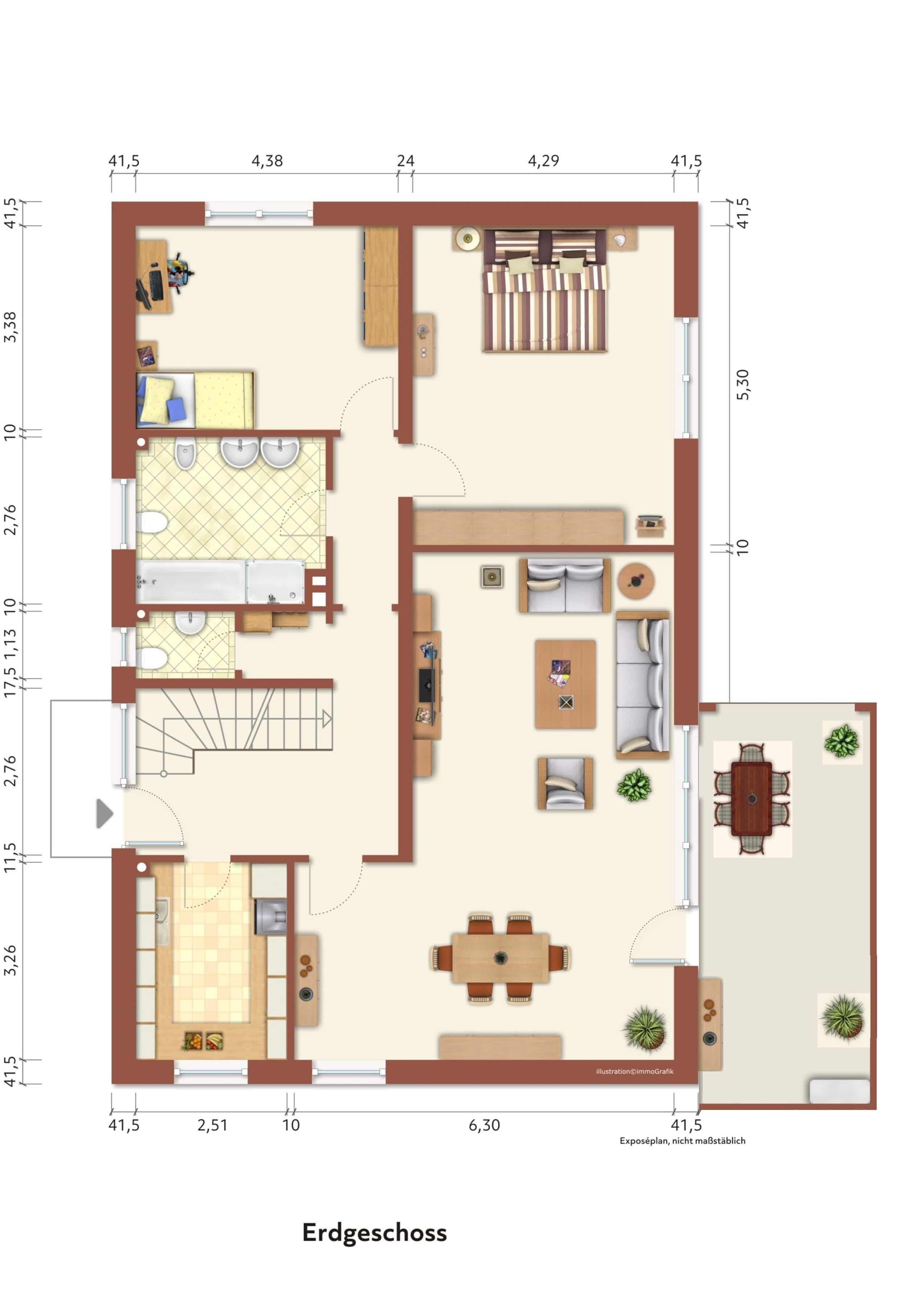 Einfamilienhaus zum Kauf provisionsfrei 390.000 € 4 Zimmer 130 m²<br/>Wohnfläche 608 m²<br/>Grundstück Freiheit Osterode 37520