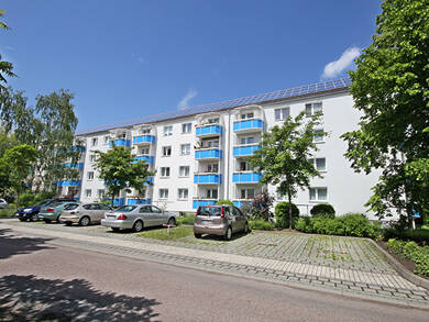 Wohnung zur Miete 409 € 3 Zimmer 58,4 m² 1. Geschoss frei ab 01.09.2025 Warschauer Str. 11 Südstadt Halle (Saale) 06130
