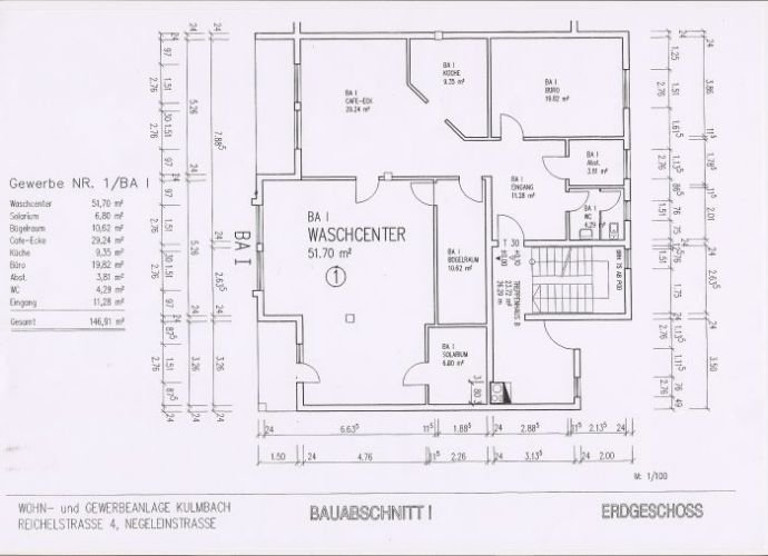 Bürofläche zur Miete 102 m²<br/>Bürofläche Reichelstraße 4 Kulmbach Kulmbach 95326