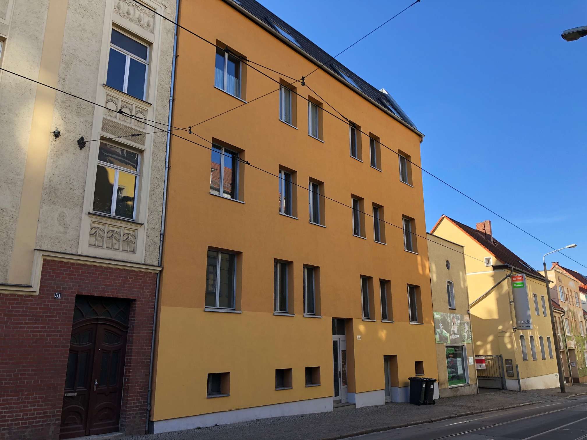 Studio zur Miete 675 € 3 Zimmer 67,3 m²<br/>Wohnfläche 1.<br/>Geschoss 01.01.2025<br/>Verfügbarkeit Burgstraße 51a Giebichenstein Halle 06114