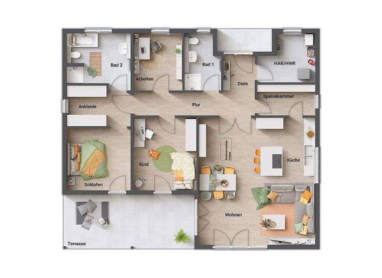 Haus zum Kauf provisionsfrei 448.850 € 4 Zimmer 128 m² 550 m² Grundstück Iserlohnerheide Iserlohn 58638