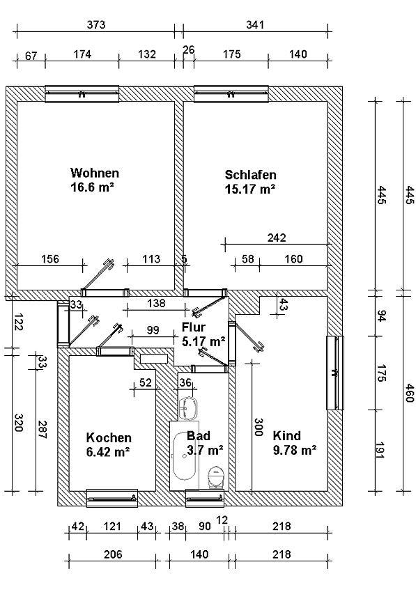 Wohnung zur Miete 345 € 3 Zimmer 57 m²<br/>Wohnfläche ab sofort<br/>Verfügbarkeit Otto-Buchwitz-Straße 6 Mülsen St Jacob Mülsen 08132