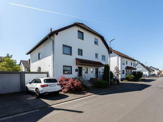 Doppelhaushälfte zum Kauf 579.000 € 6 Zimmer 155 m² 303 m² Grundstück Gerhard-Hauptmann-Straße 21a Bruchköbel 63486