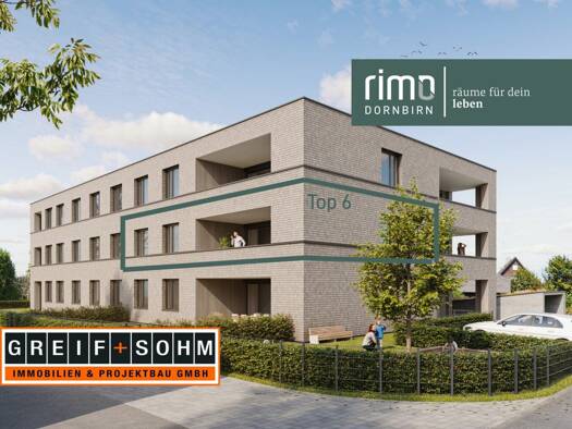 Terrassenwohnung zum Kauf - Erstbezug 578.500 € 3 Zimmer 78 m² 1. Geschoss Weidachstraße 31 Lauterach 6923