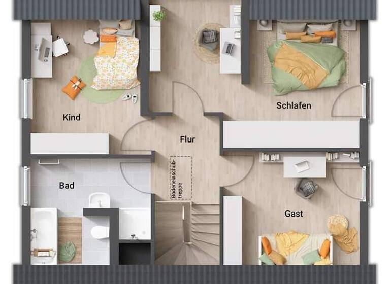 Haus zum Kauf provisionsfrei 347.450 € 4 Zimmer 132 m² 808 m² Grundstück Schauren 55758