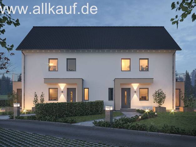 Doppelhaushälfte zum Kauf 644.922 € 4 Zimmer 123 m² 485 m² Grundstück Bergheim Augsburg 86199