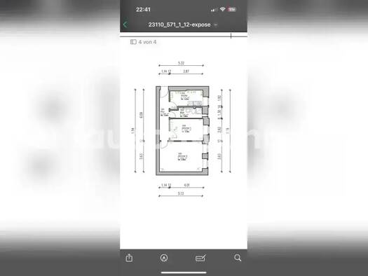 Wohnung zur Miete Tauschwohnung 582 € 2 Zimmer 48 m² EG Reinickendorf Berlin 13403
