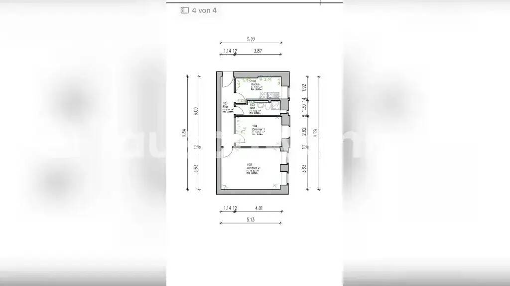 Wohnung zur Miete Tauschwohnung 582 € 2 Zimmer 48 m² EG Reinickendorf Berlin 13403
