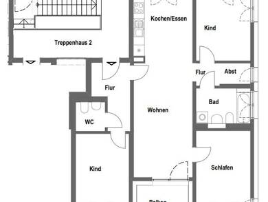Wohnung zur Miete 947 € 4 Zimmer 89,3 m² 2. Geschoss Geschwister-Scholl-Straße 2 Herzogenaurach 91074