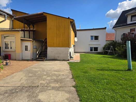 Einfamilienhaus zur Miete 540 € 3 Zimmer 75 m² 800 m² Grundstück frei ab sofort Bad Köstritz Bad Köstritz 07586