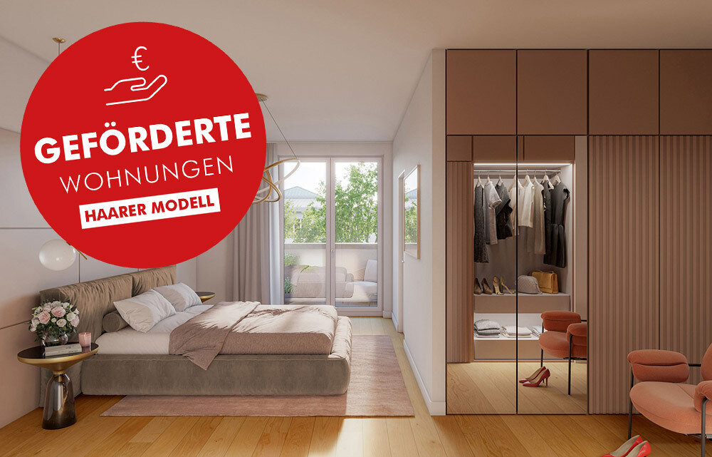 Wohnung zum Kauf provisionsfrei 544.500 € 3 Zimmer 80,7 m²<br/>Wohnfläche EG<br/>Geschoss Annelies-Kupper-Allee Haar Haar 85540