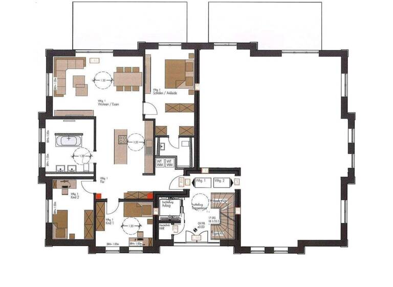 Wohnung zur Miete - Erstbezug 2.390 € 4 Zimmer 125 m² EG Carl-Adam-Petri-Straße Nauener Vorstadt Brandenburg - Potsdam 14469