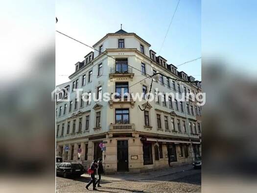 Wohnung zur Miete Tauschwohnung 925 € 4 Zimmer 90 m² 2. Geschoss Äußere Neustadt Dresden 01099