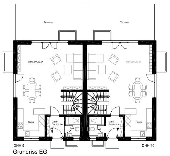 Doppelhaushälfte zum Kauf provisionsfrei 1.197.900 € 5 Zimmer 114,2 m²<br/>Wohnfläche 201,6 m²<br/>Grundstück Poing Poing 85586