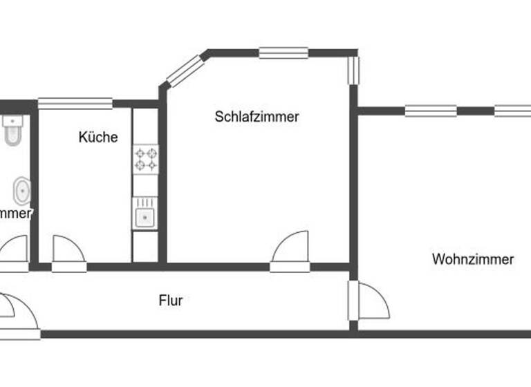 Wohnung zum Kauf 115.000 € 2 Zimmer 64,1 m² 1. Geschoss Leipziger Str. Magdeburg 39112