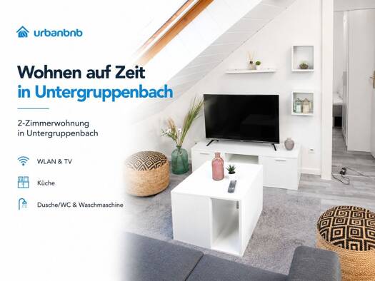Wohnung zur Miete auf Zeit 1.250 € 2 Zimmer 35 m² frei ab sofort Talstraße 0 Untergruppenbach 74199