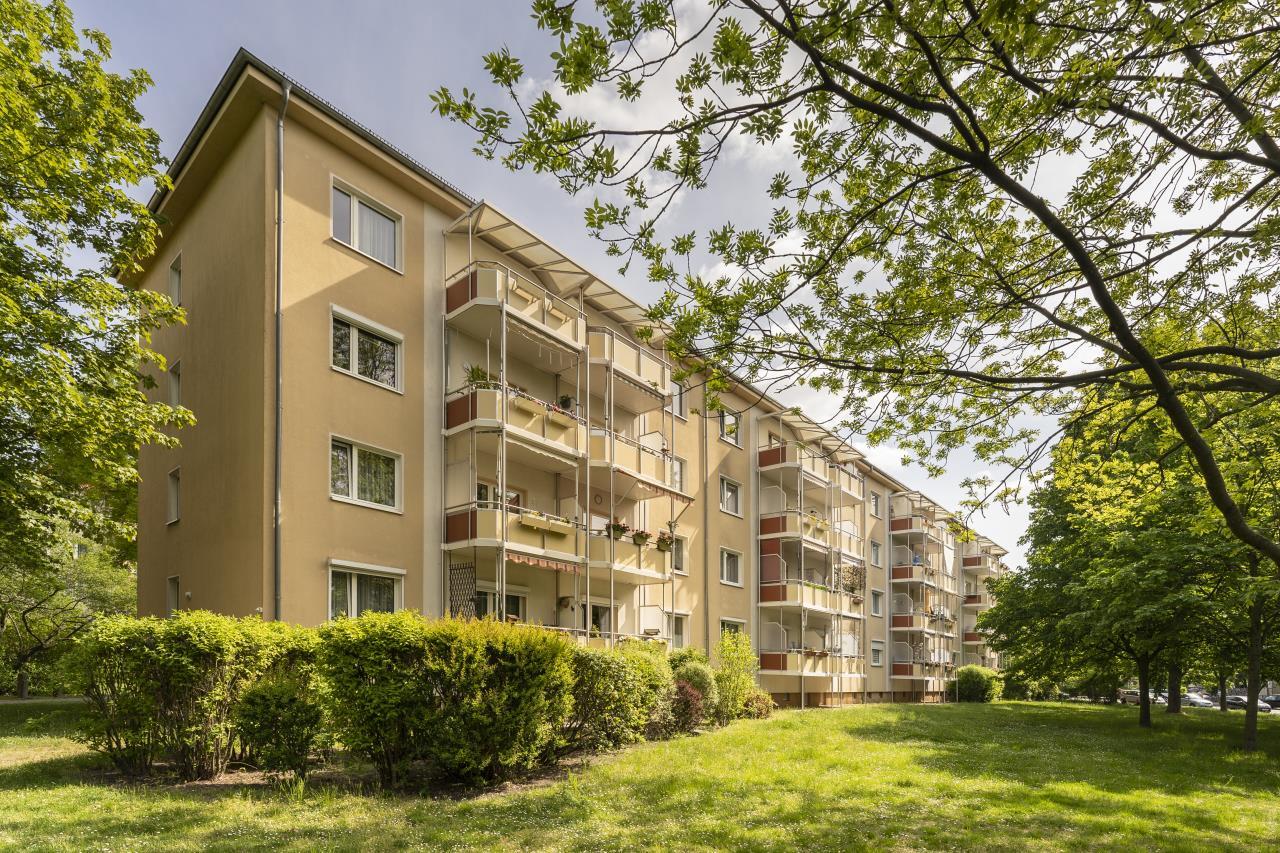 Wohnung zur Miete 459 € 3 Zimmer 62,1 m²<br/>Wohnfläche 4.<br/>Geschoss Leonhard-Frank-Straße 60 Sellerhausen-Stünz Leipzig 04318