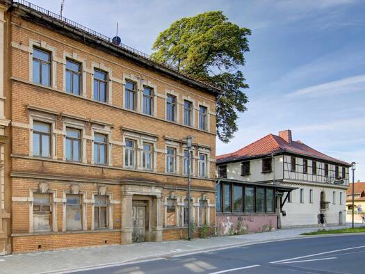 Gastronomie/Hotel zum Kauf als Kapitalanlage geeignet 375.000 € 20 Zimmer 220 m² 5.300 m² Grundstück Neustädter Str. 106 Pößneck,Stadt Pößneck 07381