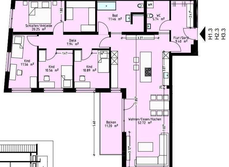 Wohnung zur Miete - Erstbezug 1.725 € 5 Zimmer 143,8 m² 1. Geschoss frei ab 01.07.2026 Untermhaus Gera 07548