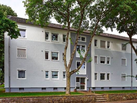 Wohnung zur Miete nur mit Wohnberechtigungsschein 300 € 2 Zimmer 56 m² 2. Geschoss frei ab 16.09.2026 Saargemünder Straße 10 Saarn/Mintard Mülheim an der Ruhr 45481