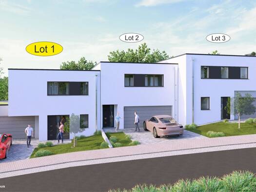 Reihenmittelhaus zum Kauf 1.444.000 € 4 Zimmer 175,4 m² Peppange 3390