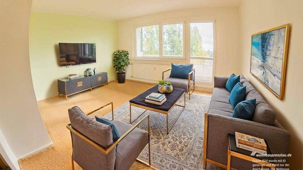 Wohnung zur Miete 395 € 3 Zimmer 62,5 m² 5. Geschoss Georg-Dreke-Ring 56 Prenzlau 17291