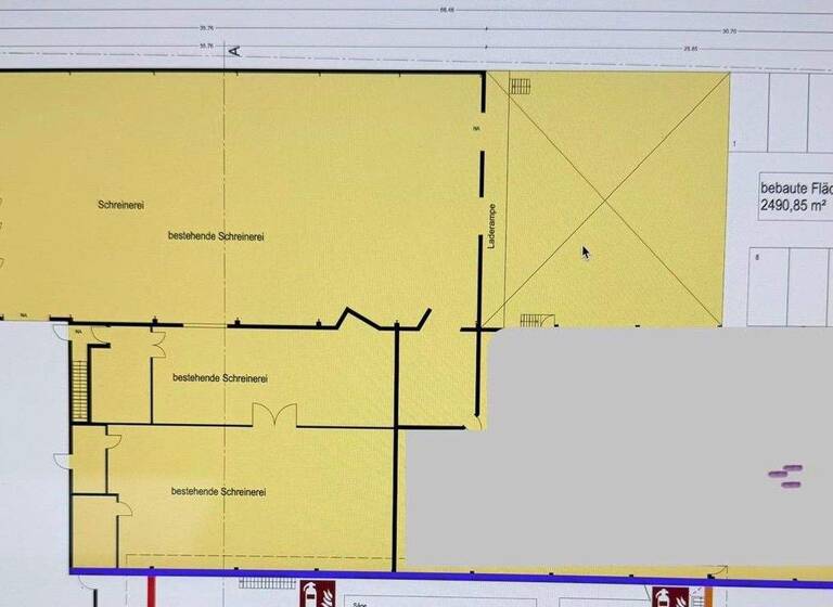 Produktionshalle zur Miete provisionsfrei 5.500 € 919 m² Lagerfläche Hafelsstraße 205 / Ennsstraße 21 Oppum Krefeld 47809