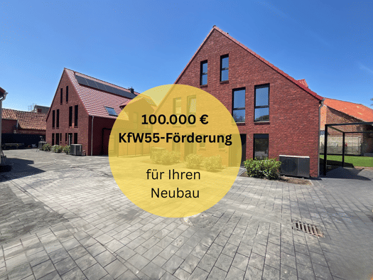 Doppelhaushälfte zum Kauf - Erstbezug 538.000 € 5 Zimmer 128 m² 299 m² Grundstück frei ab sofort Kleinburgwedel Burgwedel 30938