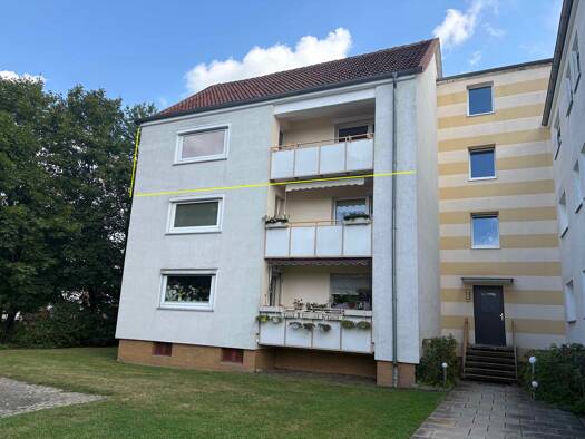 Wohnung zur Miete 420 € 2 Zimmer 73 m² Wittenberger Straße 2 Helmstedt Helmstedt 38350
