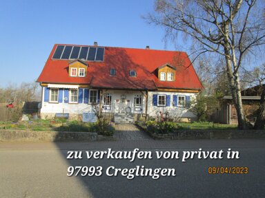 Einfamilienhaus zum Kauf provisionsfrei 340.000 € 10 Zimmer 205 m² 987 m² Grundstück Sechselbach Creglingen 97993