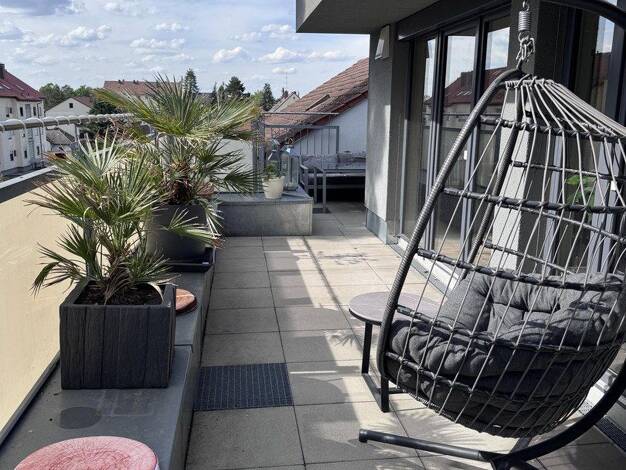 Penthouse zum Kauf provisionsfrei 395.000 € 2 Zimmer 87,3 m² 3. Geschoss Westl. Waldringstraße 22 Stadeln Fürth 90765