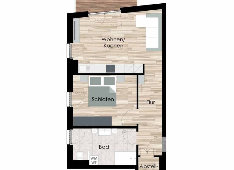 Wohnung zum Kauf provisionsfrei als Kapitalanlage geeignet 216.300 € 2 Zimmer 60,2 m² Stedigsrain Eschwege 37269